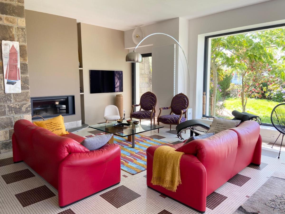 Superbe Villa Vue Sur Mer, Corniche De La Plage 브노데 외부 사진